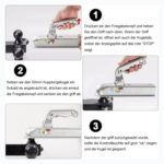50mm Universal Ball Tow Bar Ball Trailer Coupling - Imagen 5