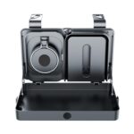 K255 Car Seat Back Storage Rack Multifunctional Tissue Box Water Cup Holder Car Rear Seat Tray Desk, Car Seat Back Storage Rack