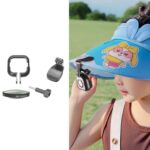 For Insta360 GO Ultra JSR LH Series 10X Macro Lens, With Frame + Hat Clip