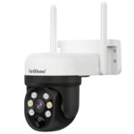 SriHome DH006 4MP 2K Low Power Consumption Wireless Security Camera System with Solar Panel, DH006 - Imagen 2