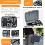 Sunnylife Carrying Hard Travel Storage Bag, For DJI Mini 5 Pro Batteries Combo Bag - Imagen 8