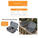 Sunnylife Carrying Hard Travel Storage Bag, For DJI Mini 5 Pro Easy Carrying Combo Bag - Imagen 9