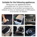 Convertidor de 220 V a 12 V 20 A para coche a hogar. Inversor dedicado para frigorífico de coche., UK Plug - Imagen 5
