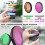 For DJI Osmo Nano Sunnylife Camera Lens Filter, CPL - Imagen 3