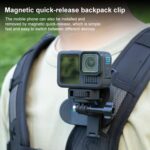 RUIGPRO Magnetic Backpack Clip Mount for Phone & Camera, Clip + Base - Imagen 2