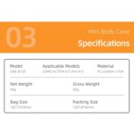 Caja de almacenamiento portátil Sunnylife para DJI Osmo Action 6 / 5 Pro / 4 / 3, Mini Body Bag - Imagen 3