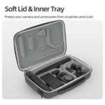 Caja de almacenamiento portátil Sunnylife para DJI Osmo Action 6 / 5 Pro / 4 / 3, Adventure Combo Bag - Imagen 5