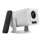 V1 Auto-focus 3 inch LCD 1920x1080P 270ANSI Android 13 OS Portable Smart Projector, Auto Focus / UK Plug