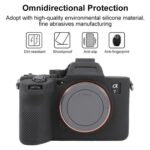 Funda protectora de silicona suave con textura de lichi, For Sony Alpha 7 V / ILCE-7M5 - Imagen 4