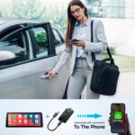 Adaptador Bluetooth inalámbrico IKOS A1 para CarPlay, For iOS - Imagen 4