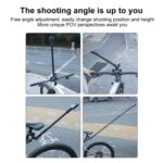 Abrazadera doble tipo cangrejo universal para manillar de bicicleta con cámara de acción, Single Clamp - Imagen 4