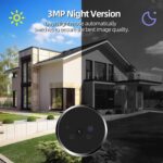 RH-PD9 Pantalla HD de 4,3 pulgadas, mirilla con radar de microondas, detección de movimiento y videoportero WiFi., RH-PD9 - Imagen 2