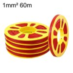 Cable eléctrico aislado de cobre puro para automóvil de 60 m, 1 Square