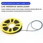 Cable eléctrico aislado de cobre puro para automóvil de 60 m, 1 Square - Imagen 4