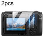 2 láminas de vidrio templado HD antiarañazos y antihuellas, For Canon EOS C50