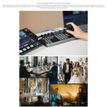 Controlador de cámara PTZ FEELWORLD KBC20N NDI con joystick y teclado, compatible con múltiples protocolos de control PoE., AU Plug - Imagen 4
