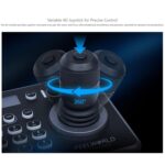 Controlador de cámara PTZ FEELWORLD KBC20N NDI con joystick y teclado, compatible con múltiples protocolos de control PoE., AU Plug - Imagen 6