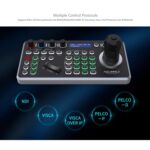 Controlador de cámara PTZ FEELWORLD KBC20N NDI con joystick y teclado, compatible con múltiples protocolos de control PoE., AU Plug - Imagen 7