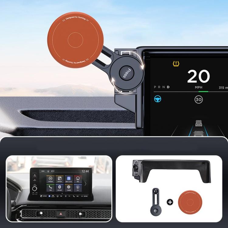 EDA009149701A.jpg Soporte magnético para teléfono móvil con brazo extensible para la pantalla del coche, For Honda 11th Gen Civic / Integra 2022-2025 - Imagen 1