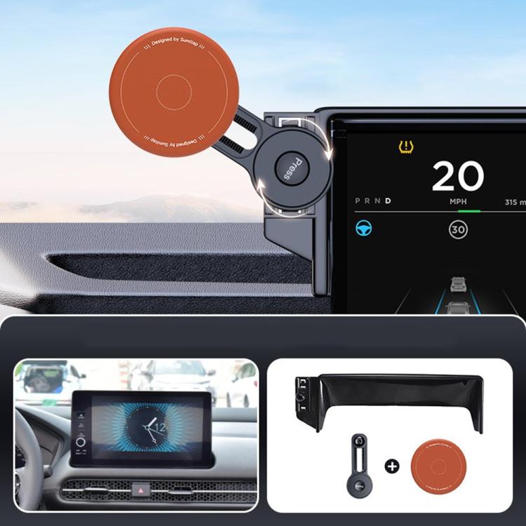 EDA009149706A.jpg Soporte magnético para teléfono móvil con brazo extensible para la pantalla del coche, For Honda ZR-V 2022-2023 / HR-V 2023 - Imagen 1