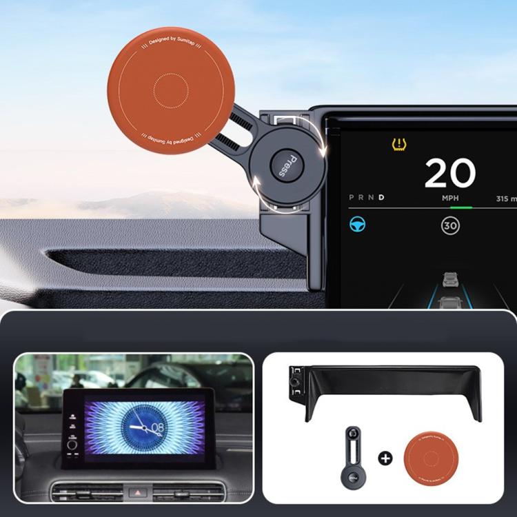 EDA009149708A.jpg Soporte magnético para teléfono móvil con brazo extensible para la pantalla del coche, For Honda Avancier 2023 / UR-V 2024 - Imagen 1