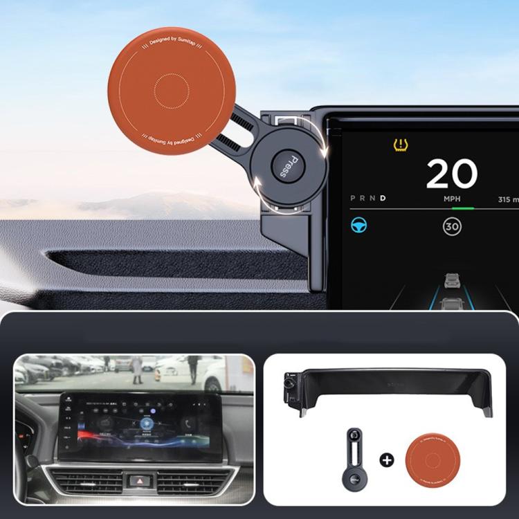 EDA009149711A.jpg Soporte magnético para teléfono móvil con brazo extensible para la pantalla del coche, For Honda Accord 2018-2022 10.25 inch Screen - Imagen 1