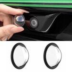 2 protectores universales para lentes de cámaras de coche y cámaras de visión trasera.