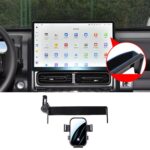 Soporte para teléfono móvil para pantalla de coche con brazo de extensión, For Haval H9 2024-2025