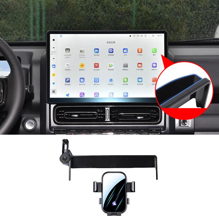 EDA009152105A.jpg Soporte para teléfono móvil para pantalla de coche con brazo de extensión, For Haval H9 2024-2025 - Imagen 1