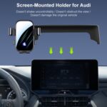 Soporte para teléfono móvil para pantalla de coche con brazo de extensión, For Audi A4L 17-19 / Q5L 18-20 7 inch - Imagen 3