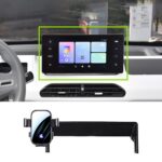 Soporte para teléfono móvil para pantalla de coche con brazo de extensión, For Geely Panda 2025 8 inch