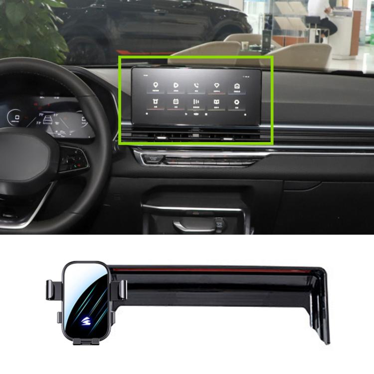 EDA009154702A.jpg Soporte para teléfono móvil para pantalla de coche con brazo de extensión, For Geely 4th Gen Emgrand 2022 10.25 inch - Imagen 1