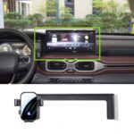 Soporte para teléfono móvil para pantalla de coche con brazo de extensión, For Geely Haoyue L 2023 12.3 inch