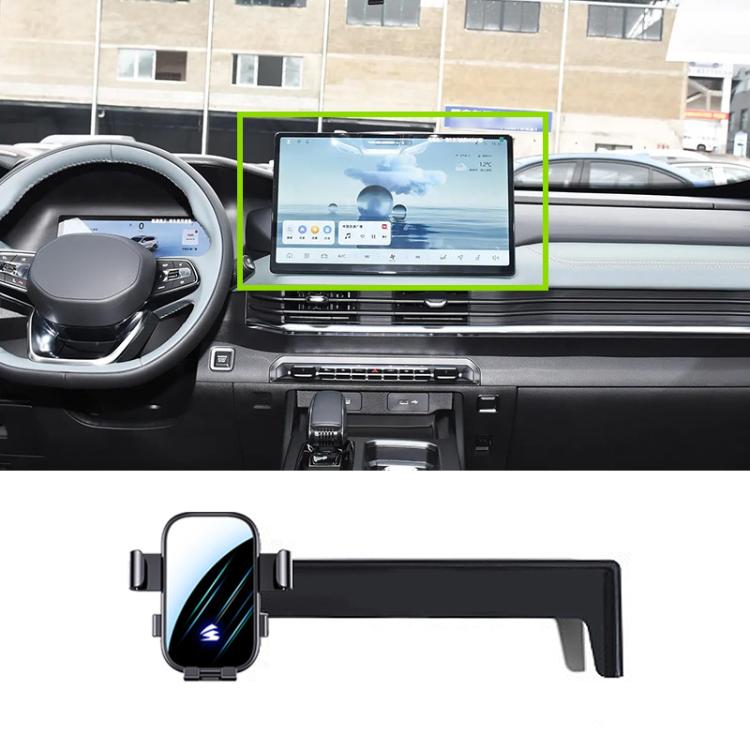 EDA009154706A.jpg Soporte para teléfono móvil para pantalla de coche con brazo de extensión, For Geely Haoyue L 2024 14.6 inch - Imagen 1