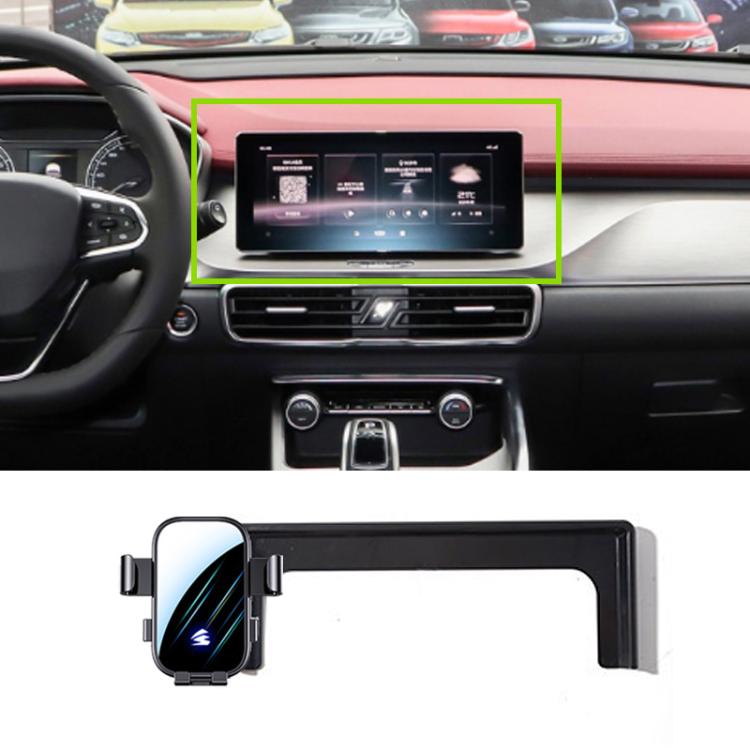 EDA009154715A.jpg Soporte para teléfono móvil para pantalla de coche con brazo de extensión, For Geely Binyue 2019 10.25 inch - Imagen 1