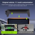 Soporte para teléfono móvil para pantalla de coche con brazo de extensión, For Geely Jiaji L 2023 12.3 inch - Imagen 6