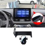 Soporte para teléfono móvil para pantalla de coche con brazo de extensión, For Toyota RAV4 2021-2022 10.1 inch