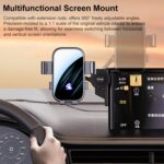 Soporte para teléfono móvil para pantalla de coche con brazo de extensión, For Toyota RAV4 8 inch - Imagen 4