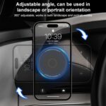 Soporte magnético para teléfono móvil Sumitap WG53 para coche, For Xiaomi Su 7 / Yu 7 - Imagen 4