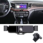 Soporte metálico para teléfono móvil con fijación por gravedad para rejilla de ventilación del coche, For Trumpchi GS8 2017-2019