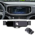 Soporte metálico para teléfono móvil con fijación por gravedad para rejilla de ventilación del coche, For Trumpchi GS8 2020-2021