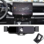 Soporte metálico para teléfono móvil con fijación por gravedad para rejilla de ventilación del coche, For Trumpchi GS8 2022-2024