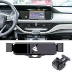 Soporte metálico para teléfono móvil con fijación por gravedad para rejilla de ventilación del coche, For Trumpchi M6 2019-2021 / M6 Max 2024