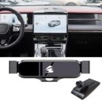 Soporte metálico para teléfono móvil con fijación por gravedad para rejilla de ventilación del coche, For Trumpchi M8 2023-2024