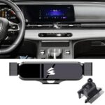 Soporte metálico para teléfono móvil con fijación por gravedad para rejilla de ventilación del coche, For Trumpchi Empow 2021–2024