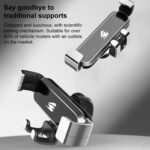 Soporte metálico para teléfono móvil con fijación por gravedad para rejilla de ventilación del coche, For Trumpchi GS8 2022-2024 - Imagen 3