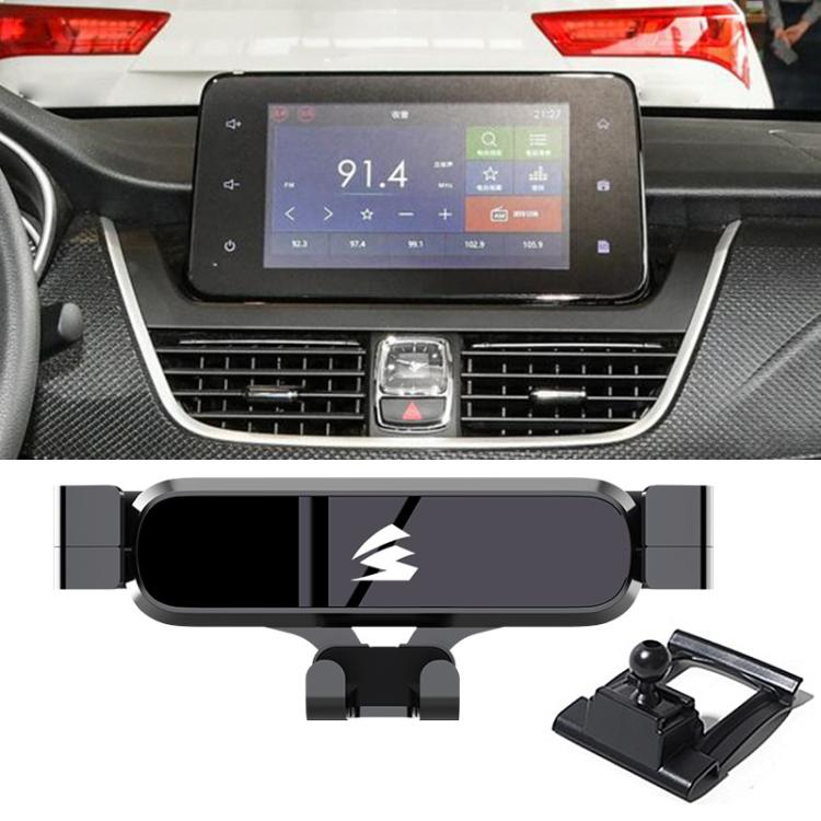 EDA009161107A.jpg Soporte metálico para teléfono móvil con fijación por gravedad para rejilla de ventilación del coche, For BAOJUN 730 2017–2021 - Imagen 1