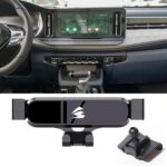 Soporte metálico para teléfono móvil con fijación por gravedad para rejilla de ventilación del coche, For BAOJUN RM-5 2019