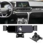 Soporte metálico para teléfono móvil con fijación por gravedad para rejilla de ventilación del coche, For BAOJUN RS5 2019-2021