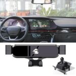 Soporte metálico para teléfono móvil con fijación por gravedad para rejilla de ventilación del coche, For BAOJUN RC-6 2019–2021